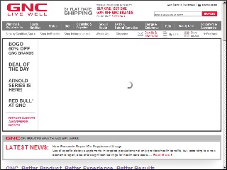 Web site https://www.gnc.com/store-details%3FStoreID%3D7168, GNC