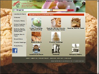 Web site www.wuollet.com, Wuollet Bakery
